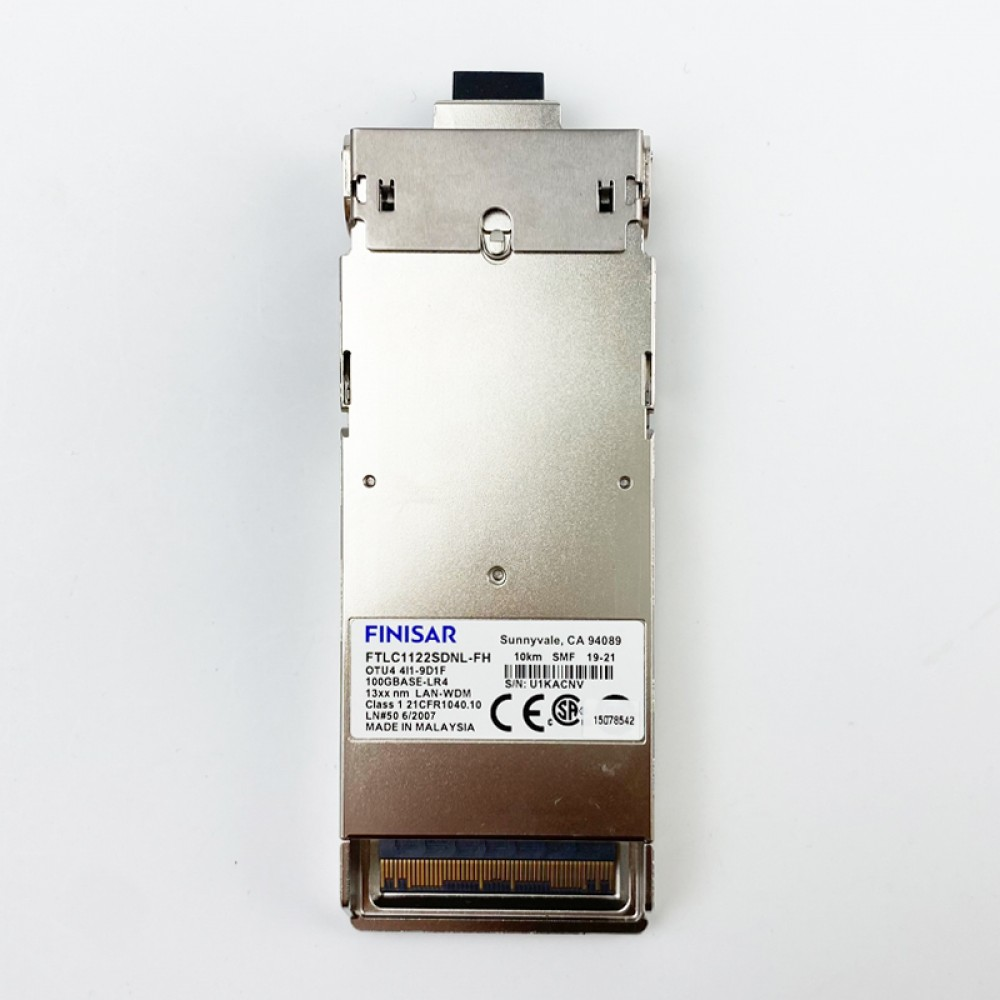 Finisar FTLC1122SDNL-FH 100GBASE-LR4/OTU4 Dual-Rate CFP2 Transceiver