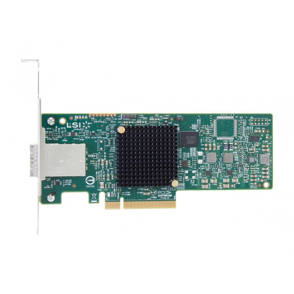 Broadcom LSI 9300‑8e PCIe3.0 IT‑Mode 12G SAS Tri‑Mode External‑Only HBA Storage Adapter