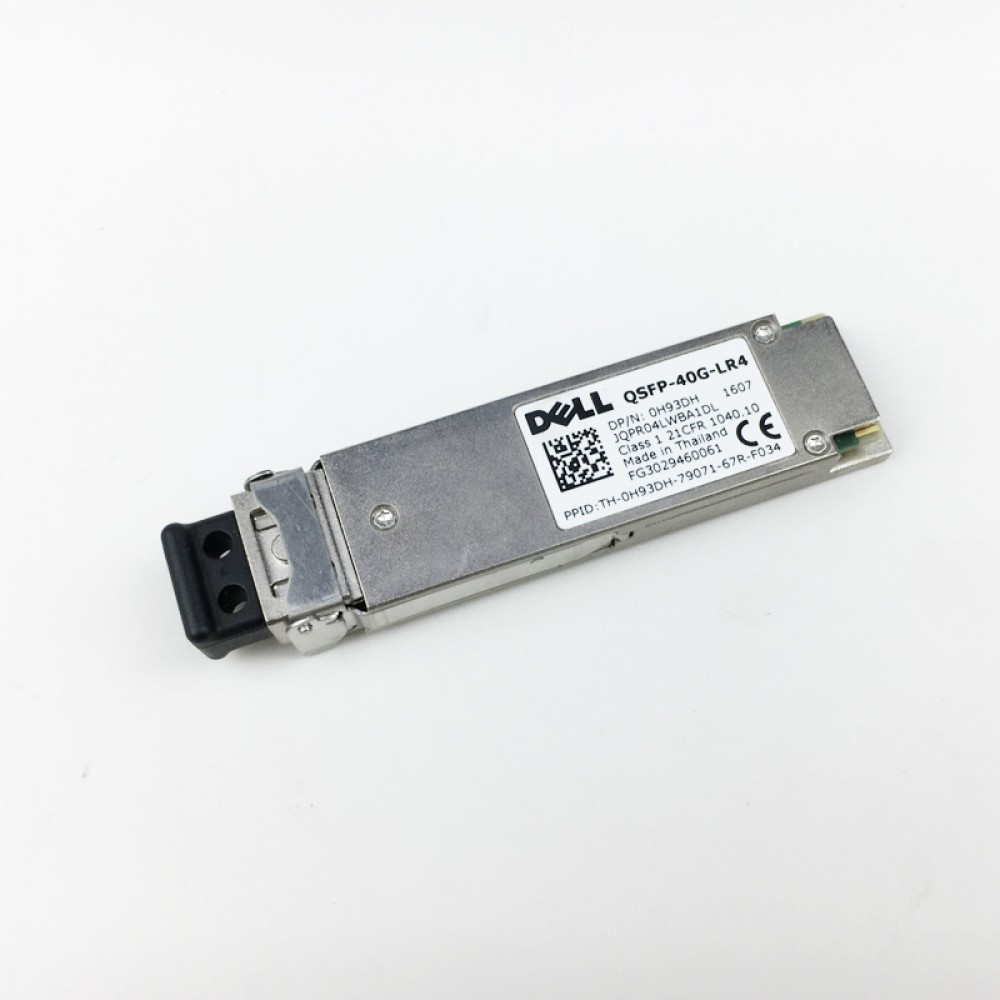 Dell QSFP-40G-LR4 0H93DH JQPR04LWBA1DL 40G Single-Mode QSFP+ Transceiver