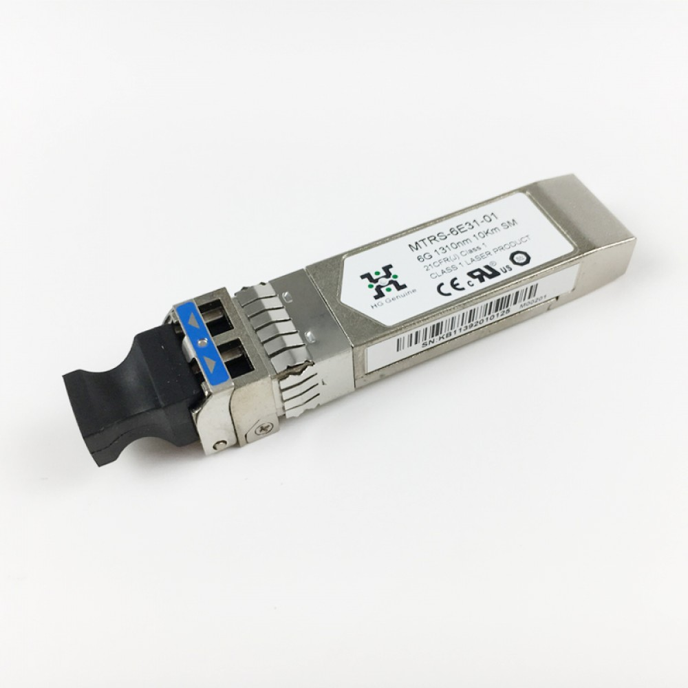 HGTECH MTRS-6E31-01 6G 1310nm 10km SMF SFP+ Optical Transceiver Full Datasheet