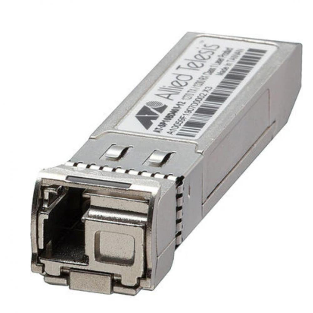 Allied Telesis AT-SP10BD40/I-12 SFP+ 10G BiDi Single-Fiber 40km Industrial I-Temp Optical Transceiver Module (1270Tx/1330Rx, Simplex LC)