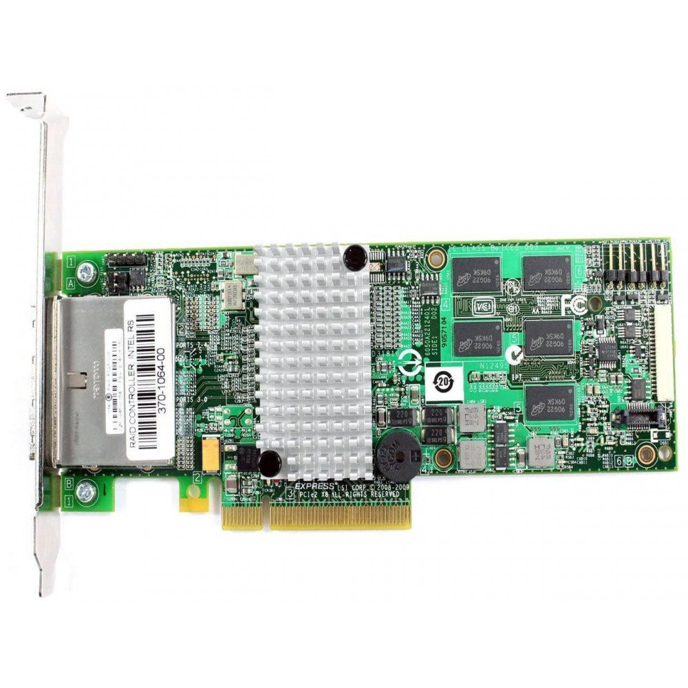 Broadcom LSI 9280‑8e PCIe2.0 SAS2108 RAID Controller (8 External Ports Only, Flashable IT HBA)