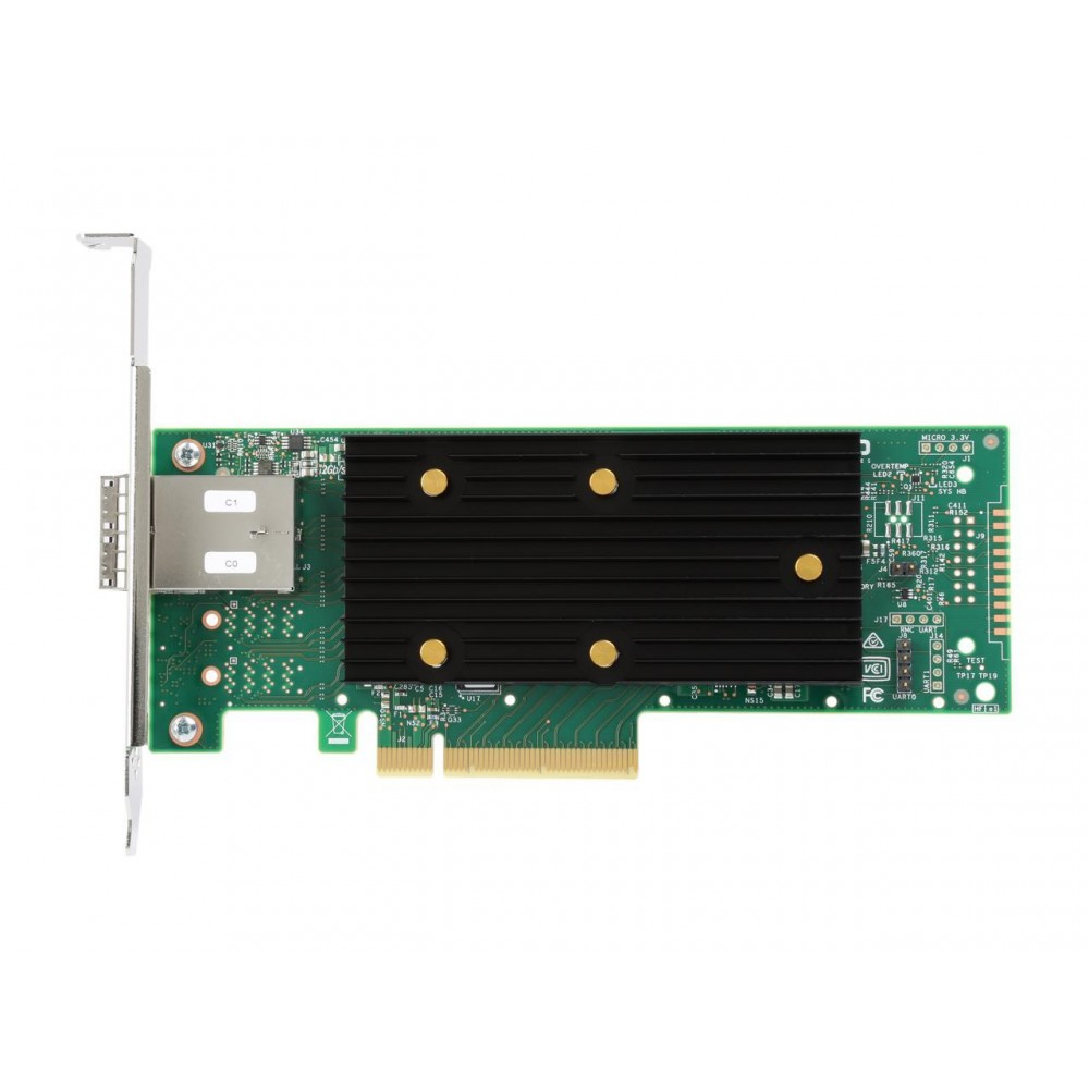 Broadcom LSI 9400‑8e PCIe3.1 Tri‑Mode IT‑Mode External‑Only HBA Storage Adapter