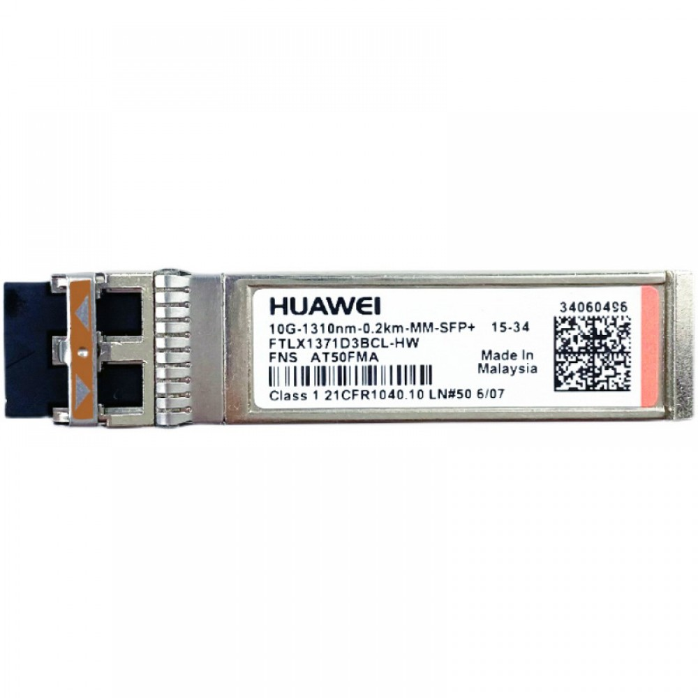 Huawei 10G 200m Single-mode SFP+ Optical Module PN:34060496