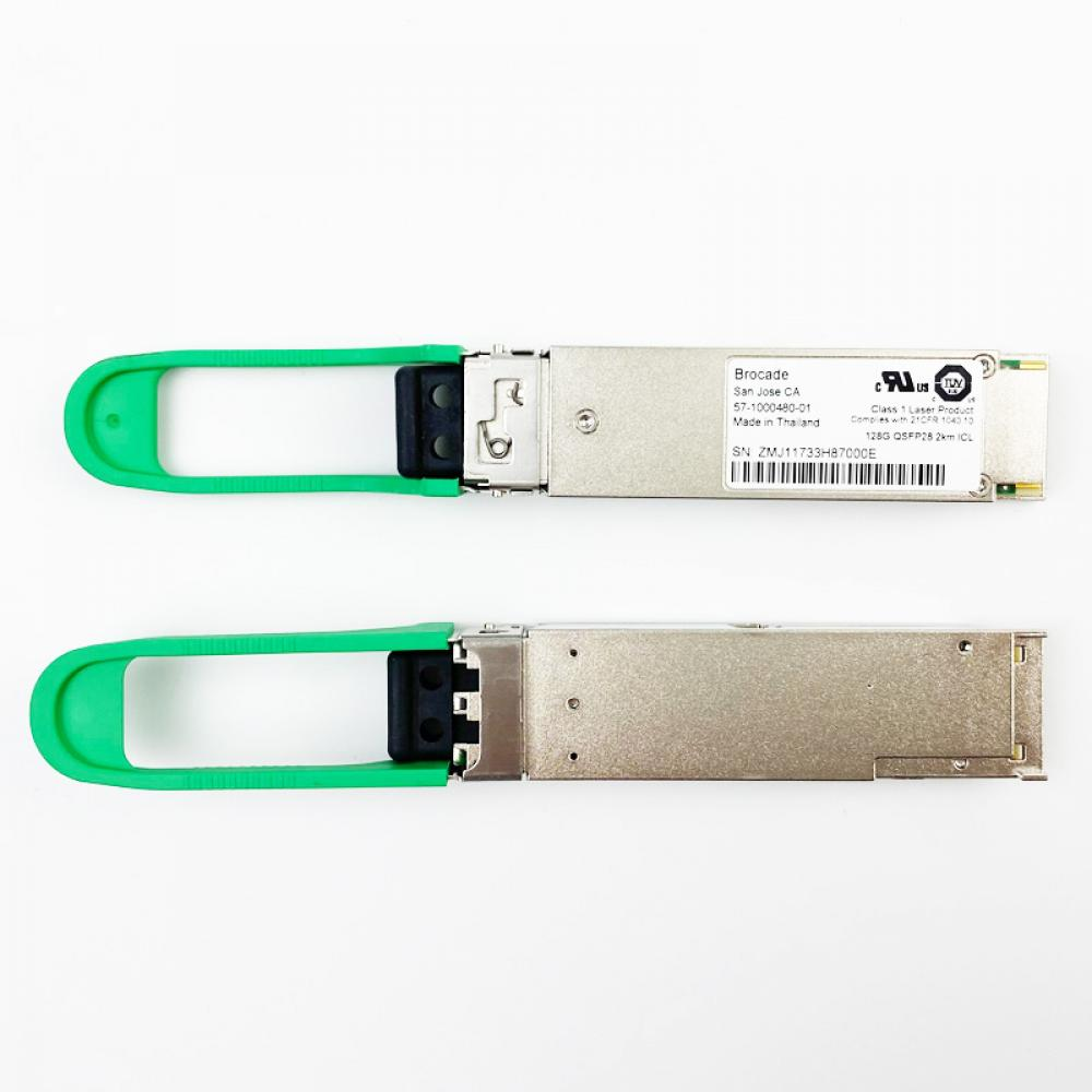 Brocade XBR-000285 4x32G FC QSFP28 2km ICL Transceiver Module (1-pack)