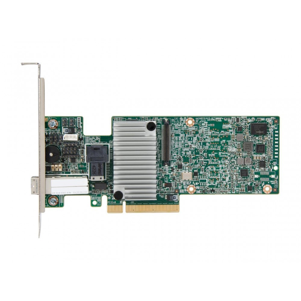 Broadcom LSI 9380‑4i4e PCIe3.0 MegaRAID Hybrid‑Port SAS RAID Storage Controller