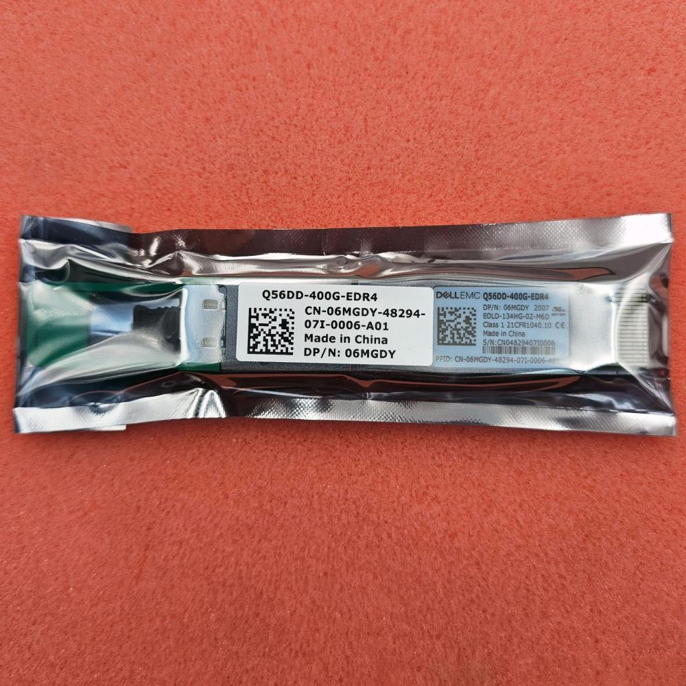 Dell 06MGDY QSFP-DD 400G EDR4 Single-Mode Optical Transceiver
