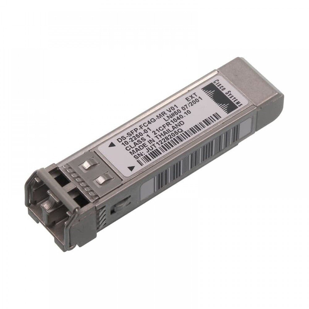 Cisco DS-SFP-FC4G-MR 1/2/4Gbps Fibre Channel SFP Transceiver