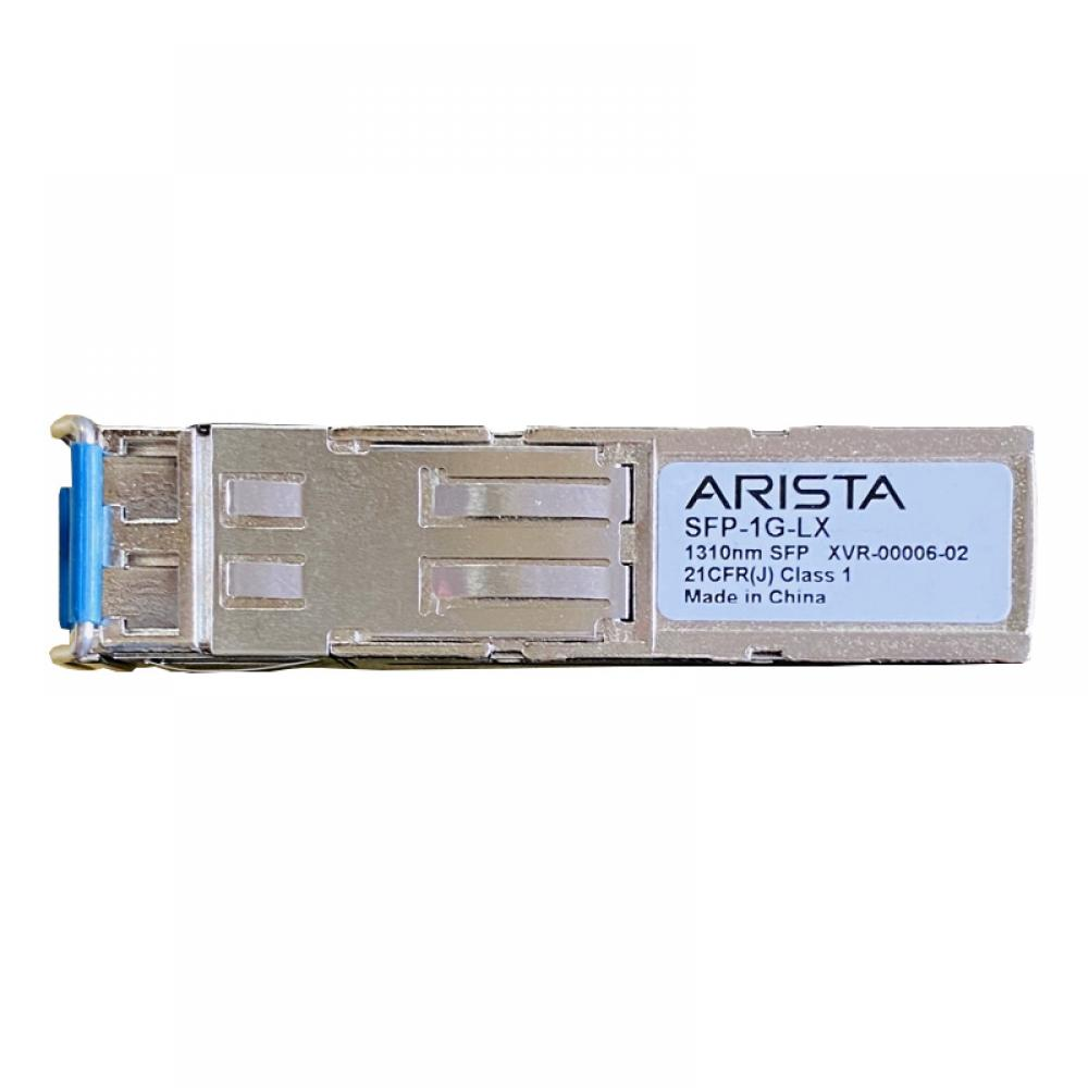 Arista SFP-1G-LX (XVR-00006-02) 1G SFP LX Single-Mode Optical Transceiver Module (1310nm, Duplex LC, 10km DOM)