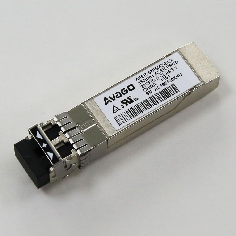 Avago AFBR-57F5MZ-ELX 16G FC SFP+ Multi-Mode Optical Transceiver Module
