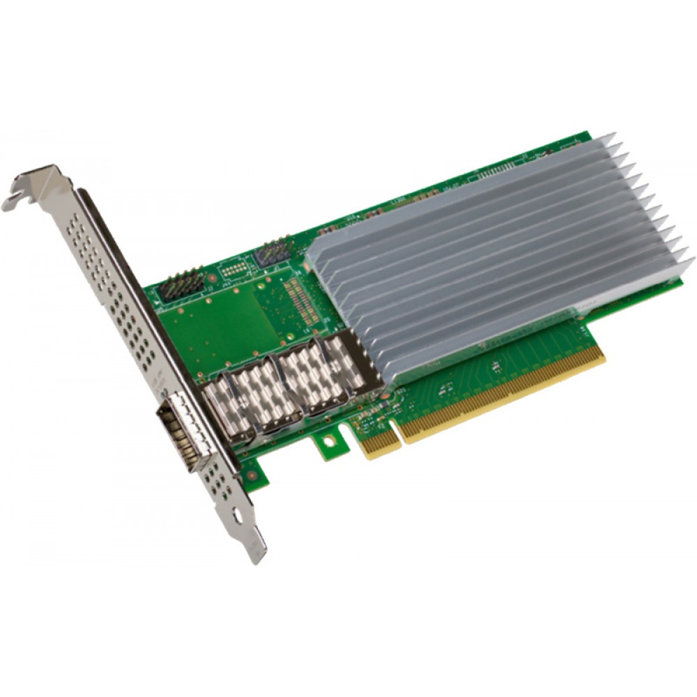 Intel E810-CQDA1 Single 100G QSFP28 PCIe 4.0 x16 Ethernet Network Adapter