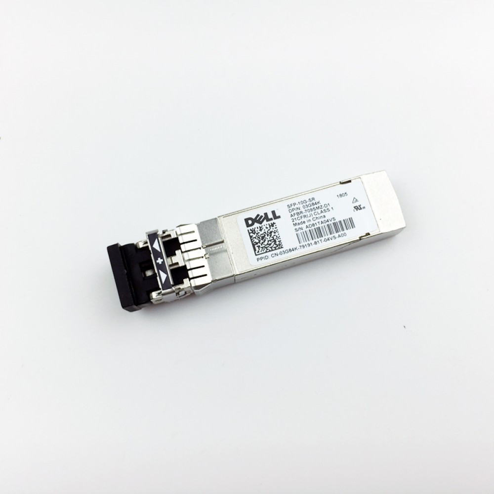 Dell SFP-10G-SR 03G84K AFBR-709SMZ-D1 10G Multi-Mode SFP+ Transceiver