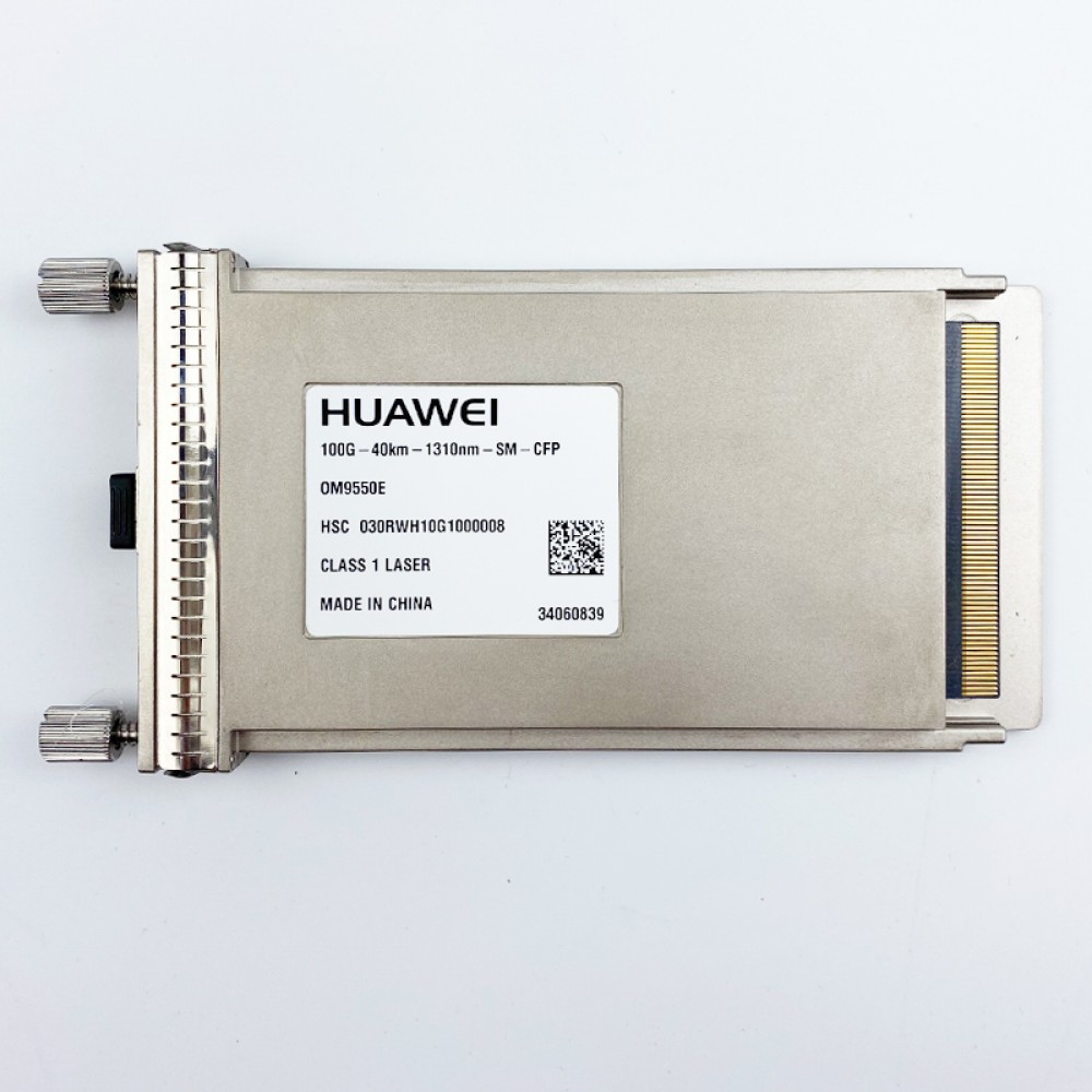 Huawei CFP-100G-ER4 40km Single-mode Optical Module Model OM9550E PN:34060839