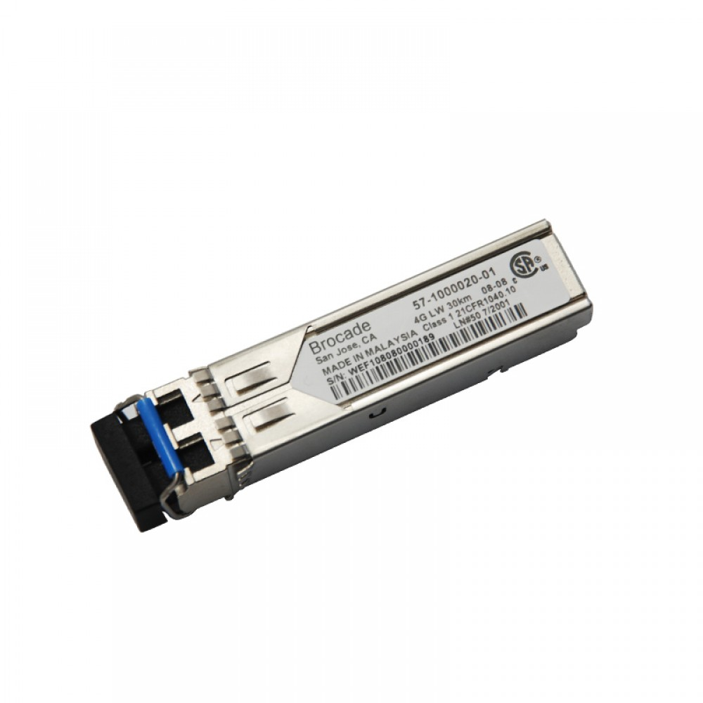 Brocade XBR-000146 4Gb Extended Long Wavelength SFP Transceiver 30km
