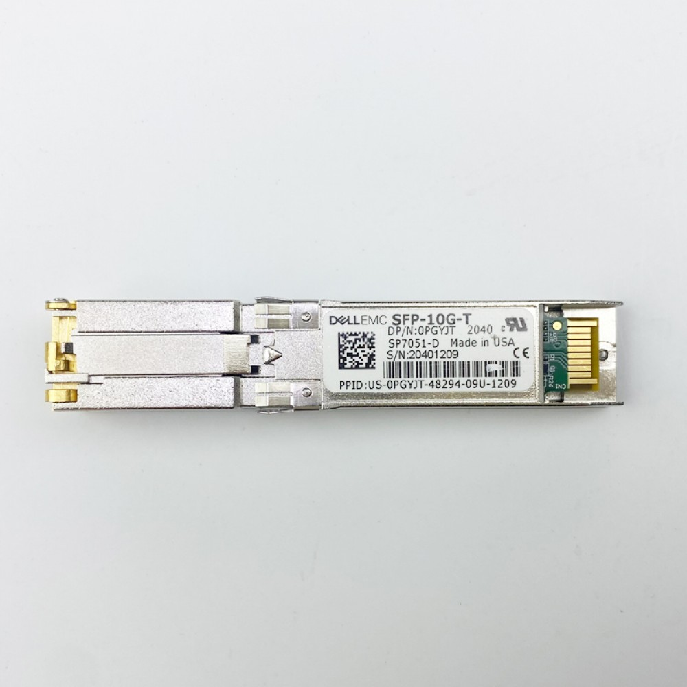 Dell SFP-10G-T 0PGYJT 10GBASE-T RJ45 Copper SFP+ Transceiver