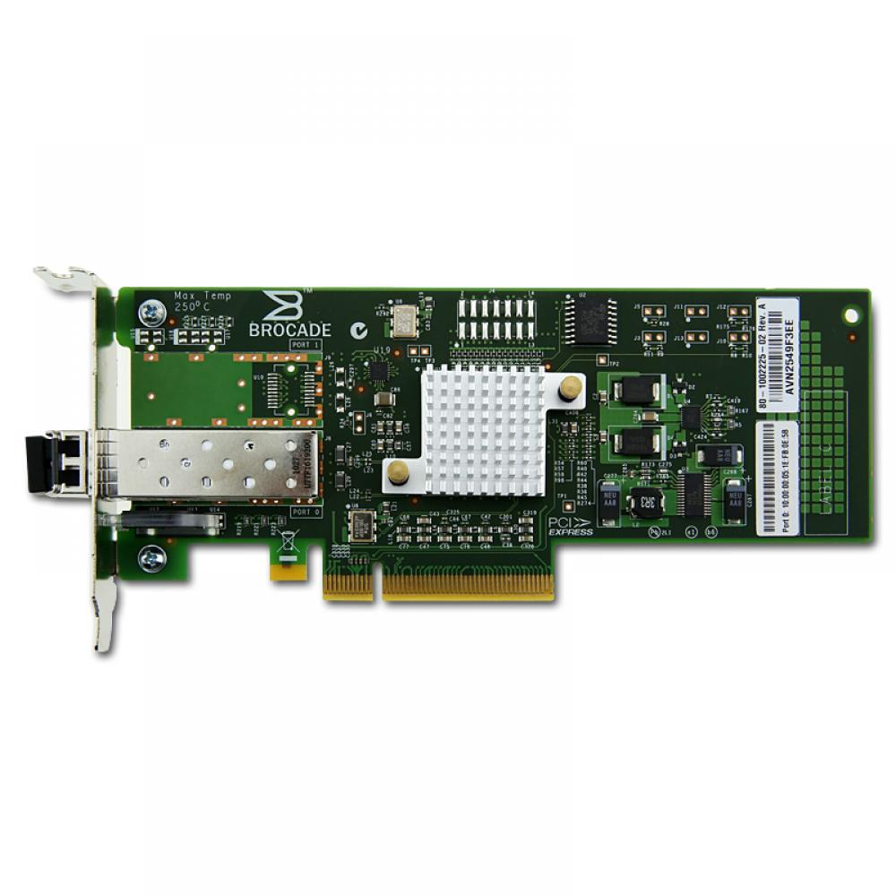 Brocade BR-815-0010 Single Port 8Gbps Fibre Channel to PCIe Host Bus Adapter