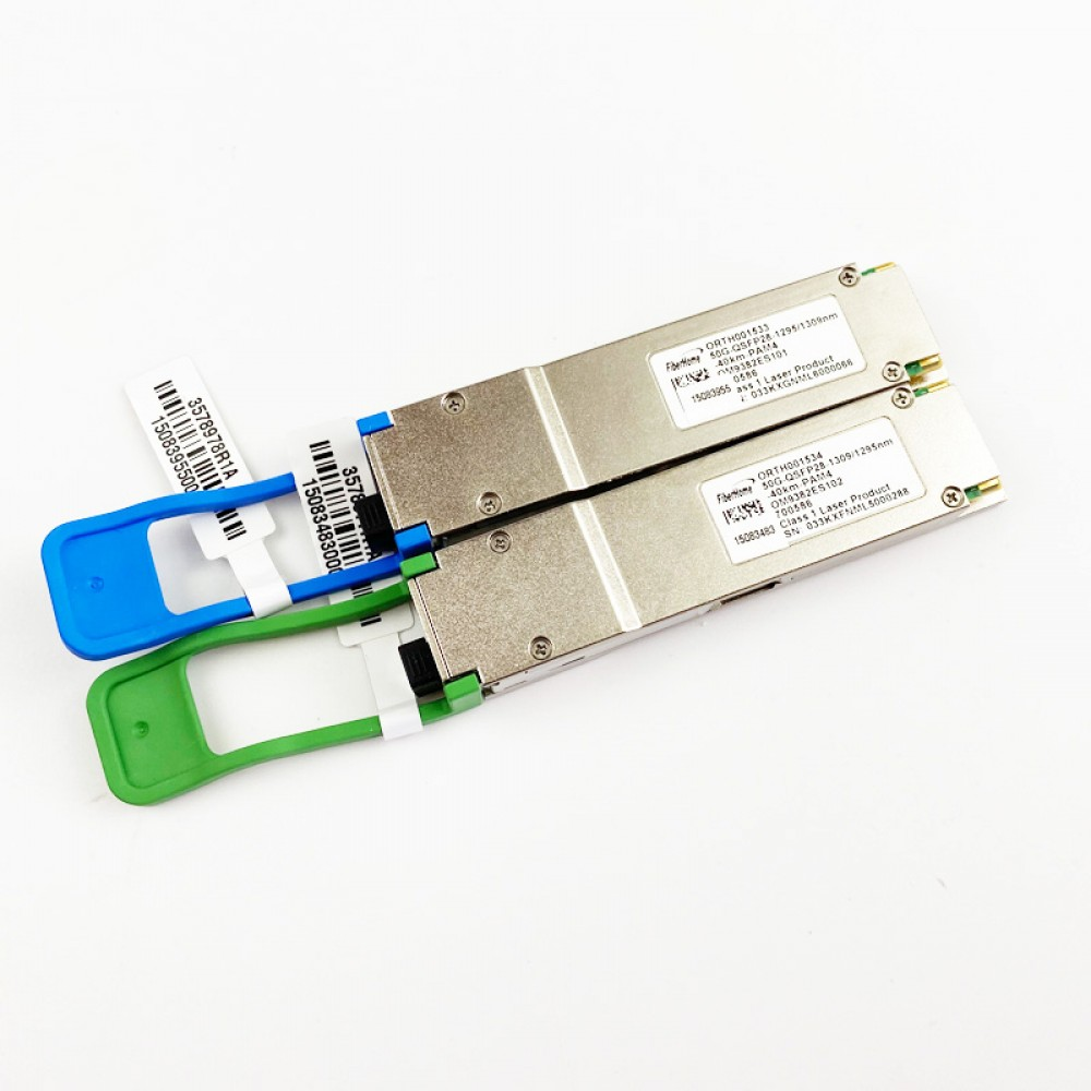 FiberHome OM9382ES101 50GBASE-ER 1295/1309nm 40km PAM4 LC BIDI QSFP28 Optical Module Full English Datasheet