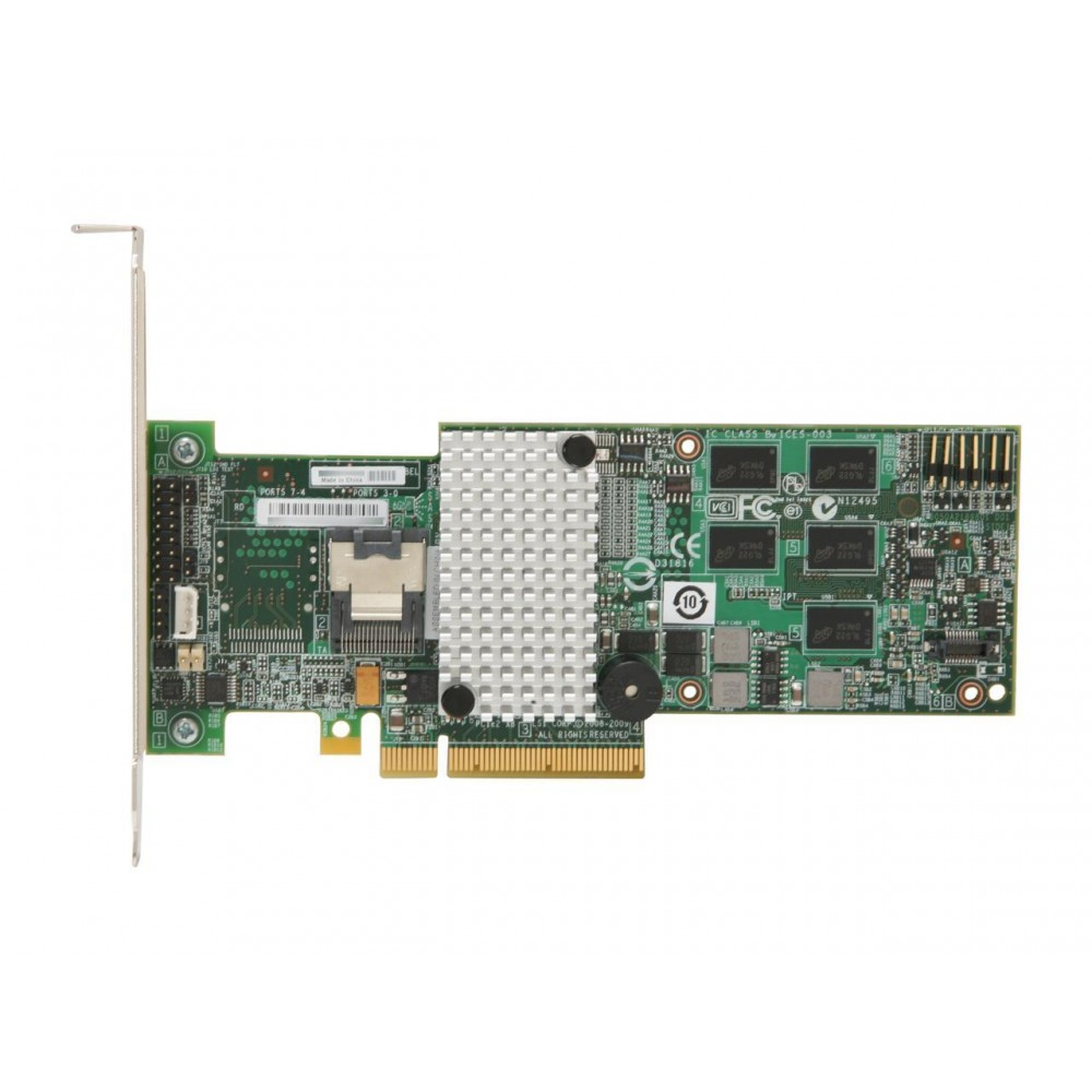 Broadcom LSI 9260‑4i PCIe2.0 MegaRAID RAID‑Mode Controller (Flashable to IT‑Mode HBA)