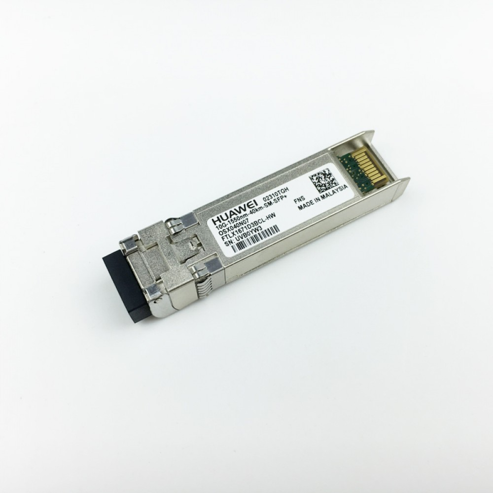 Huawei 10G 40km Single-mode SFP+ Optical Module PN:02310TGH