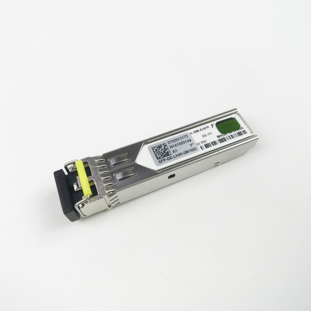H3C SFP-GE-LH40-SM1550 1000BASE-EX SFP 1550nm 40km DOM LC SMF Transceiver Module Full English Datasheet