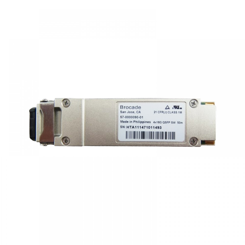 Brocade XBR-000228 4x16G FC SWL QSFP 50m Transceiver Module (1-pack)