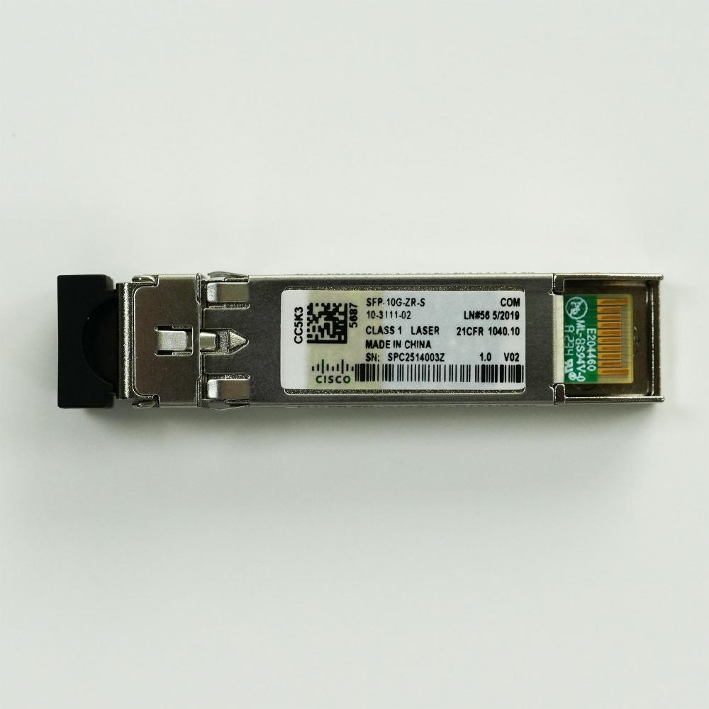 Cisco SFP-10G-ZR-S 10GBASE-ZR SFP+ Optical Transceiver