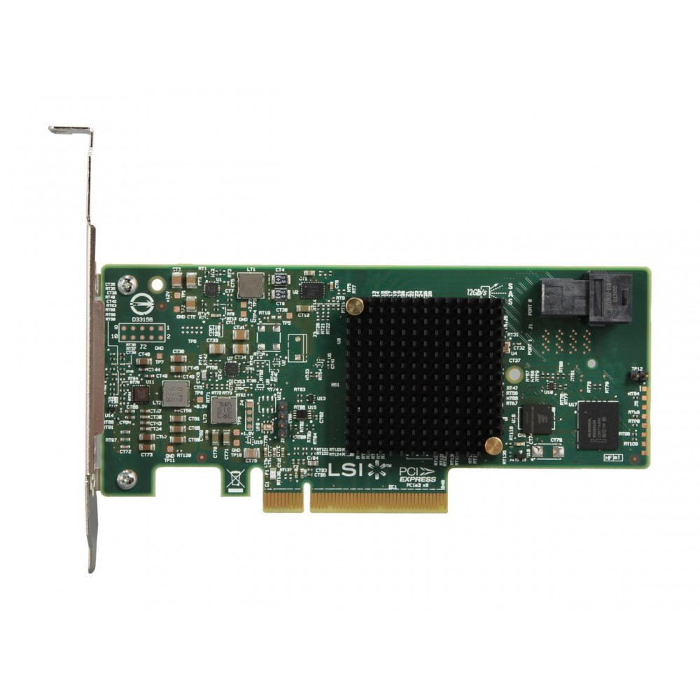 Broadcom LSI 9300‑4i PCIe3.0 IT‑Mode 12G SAS Tri‑Mode Internal‑Only HBA Storage Adapter