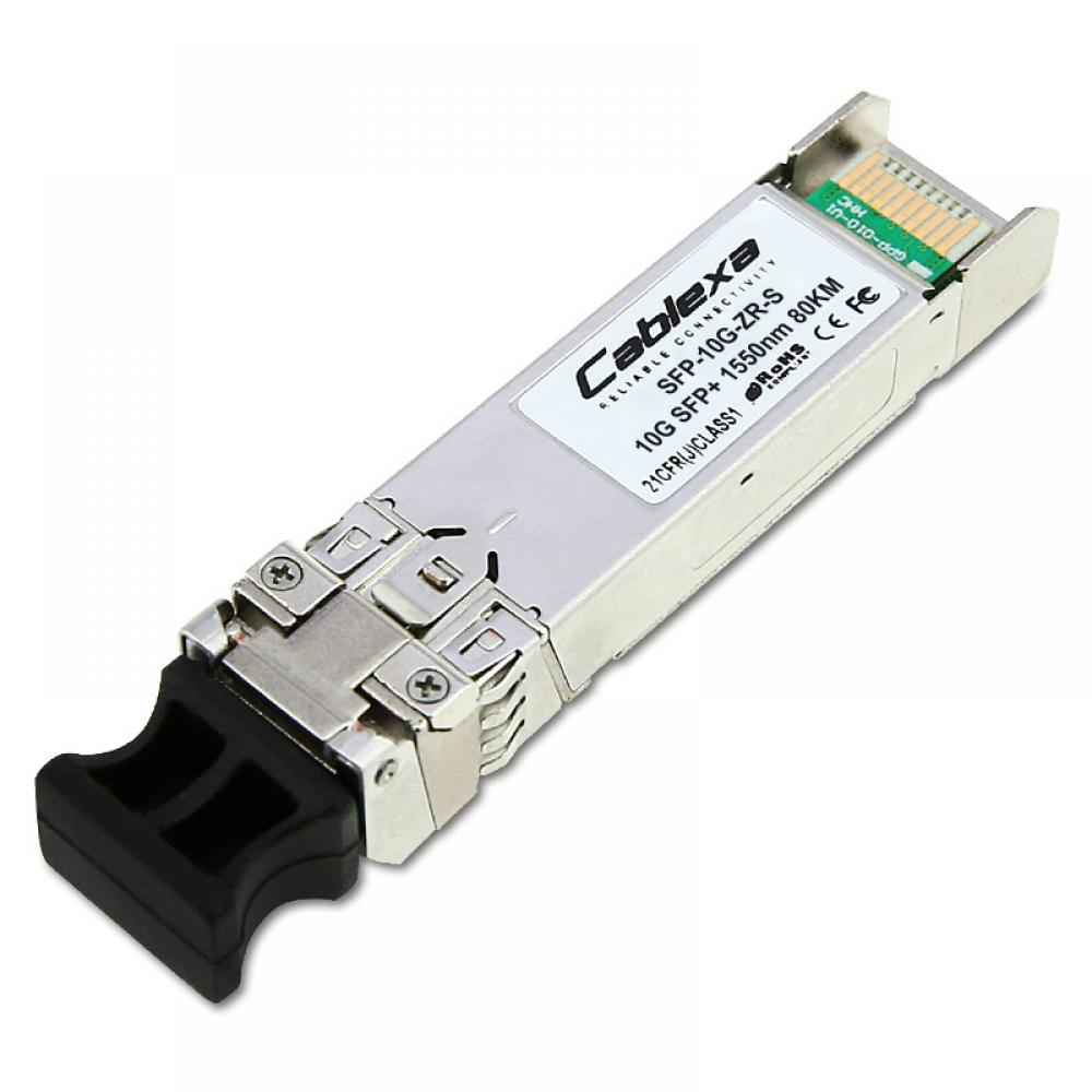 Cablexa SFP-10G-ZR-S-XA Compatible SFP+ Optical Transceiver