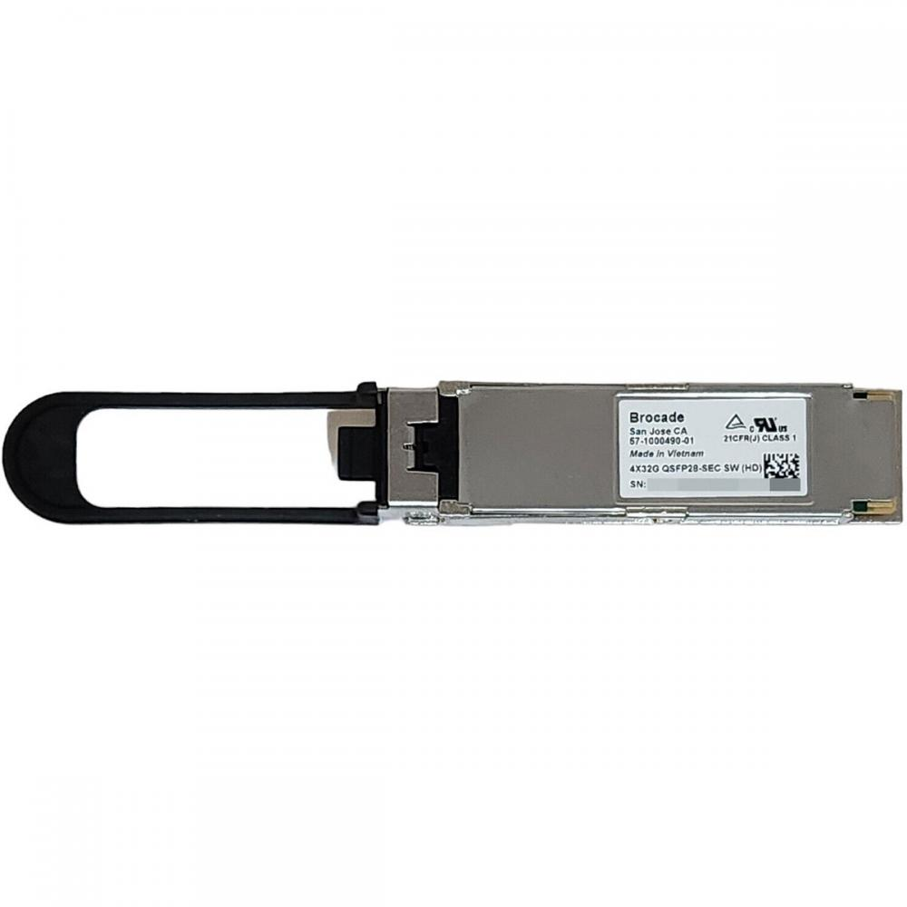 Brocade XBR-000475 4x32G FC QSFP+ SWL Transceiver Module (1-pack)