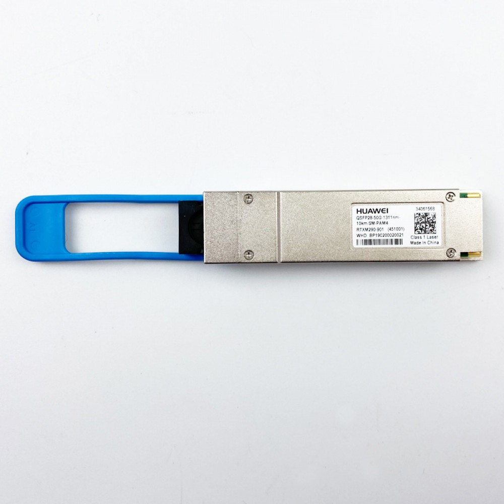 Huawei QSFP28 50G PAM4 10km Duplex Single-mode Optical Module PN:34061568