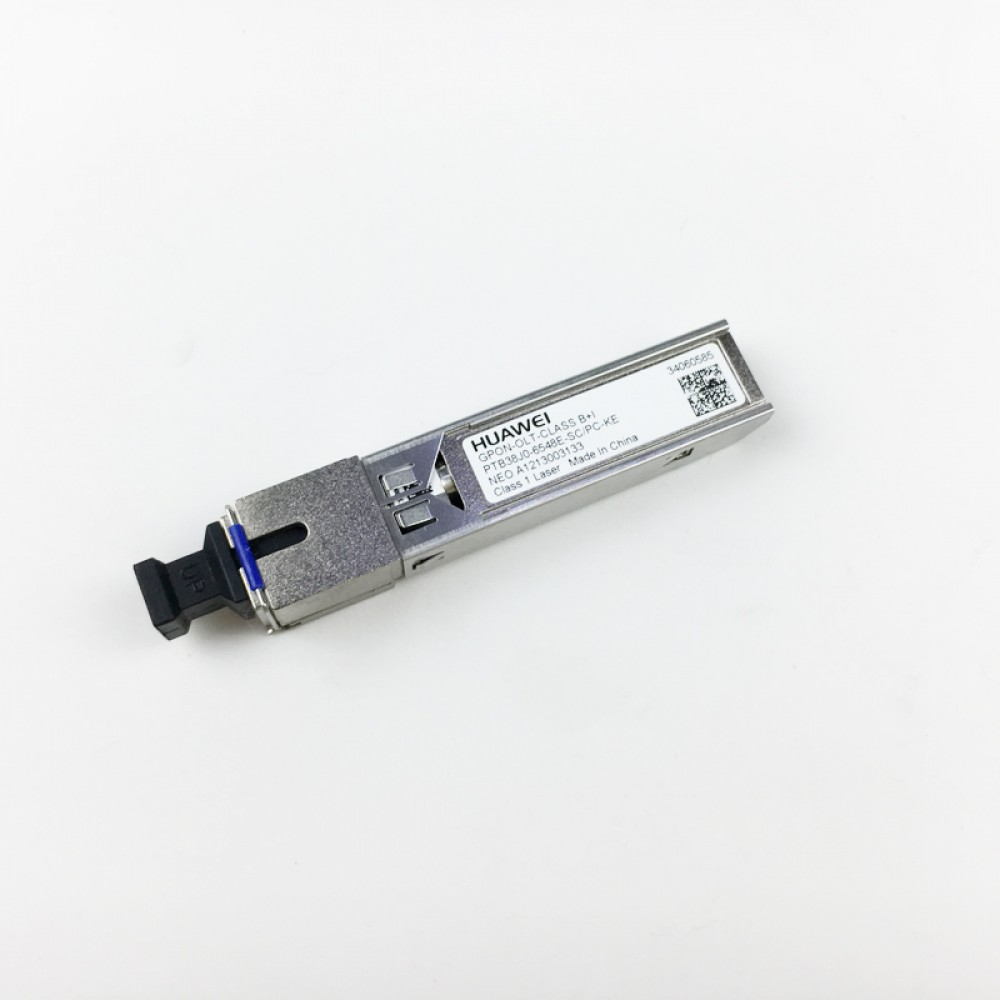 Huawei GPON OLT Industrial Grade Class B+ SFP Optical Module PN:34060585 Model PTB38SL0548E