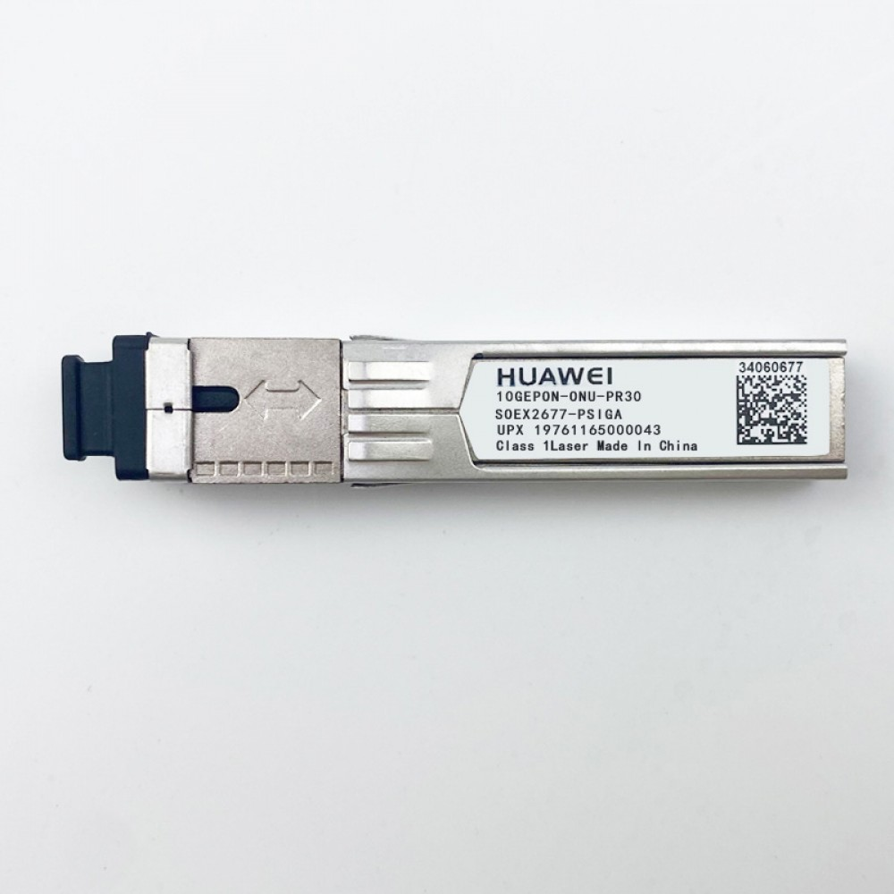 Huawei 10G EPON ONU PR30 SFP+ Optical Module PN:34060677 Model SOEX2677-PS1GA