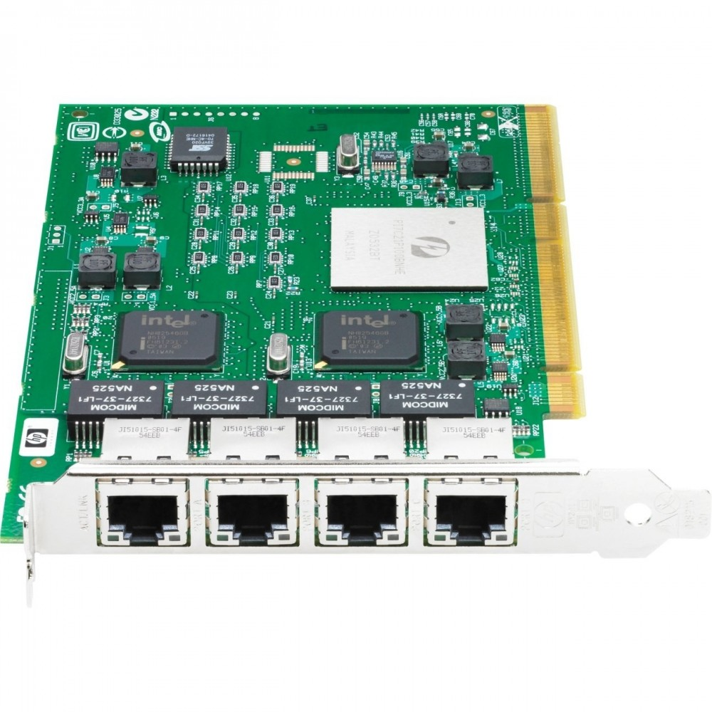 HPE NC340T PCI-X Quad-Port Gigabit Server Adapter (391661-B21)