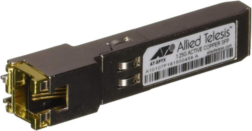 Allied Telesis AT-SPTX-90 SFP 10/100/1000T TAA-Compliant Gigabit Copper RJ45 Transceiver Module