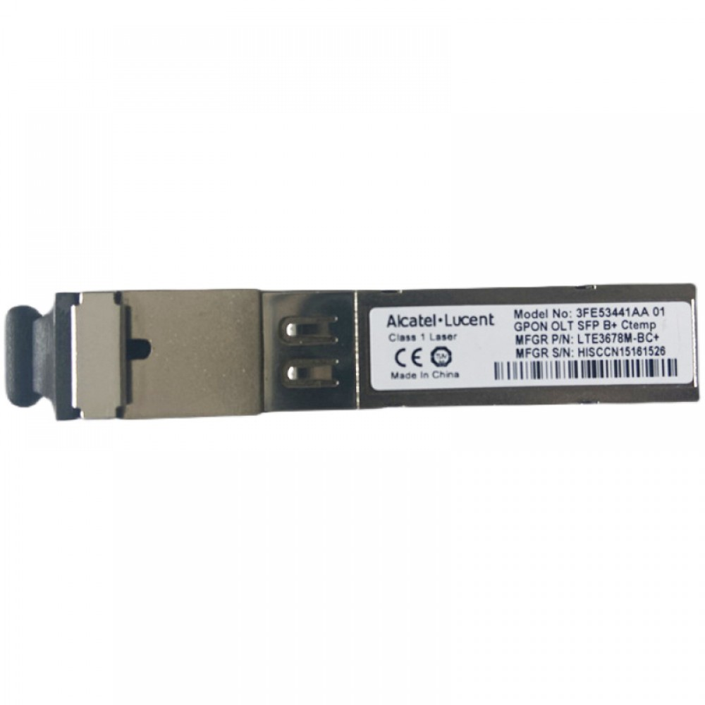 Alcatel-Lucent 3FE53441AA GPON OLT SFP B+ Ctemp Optical Transceiver Module