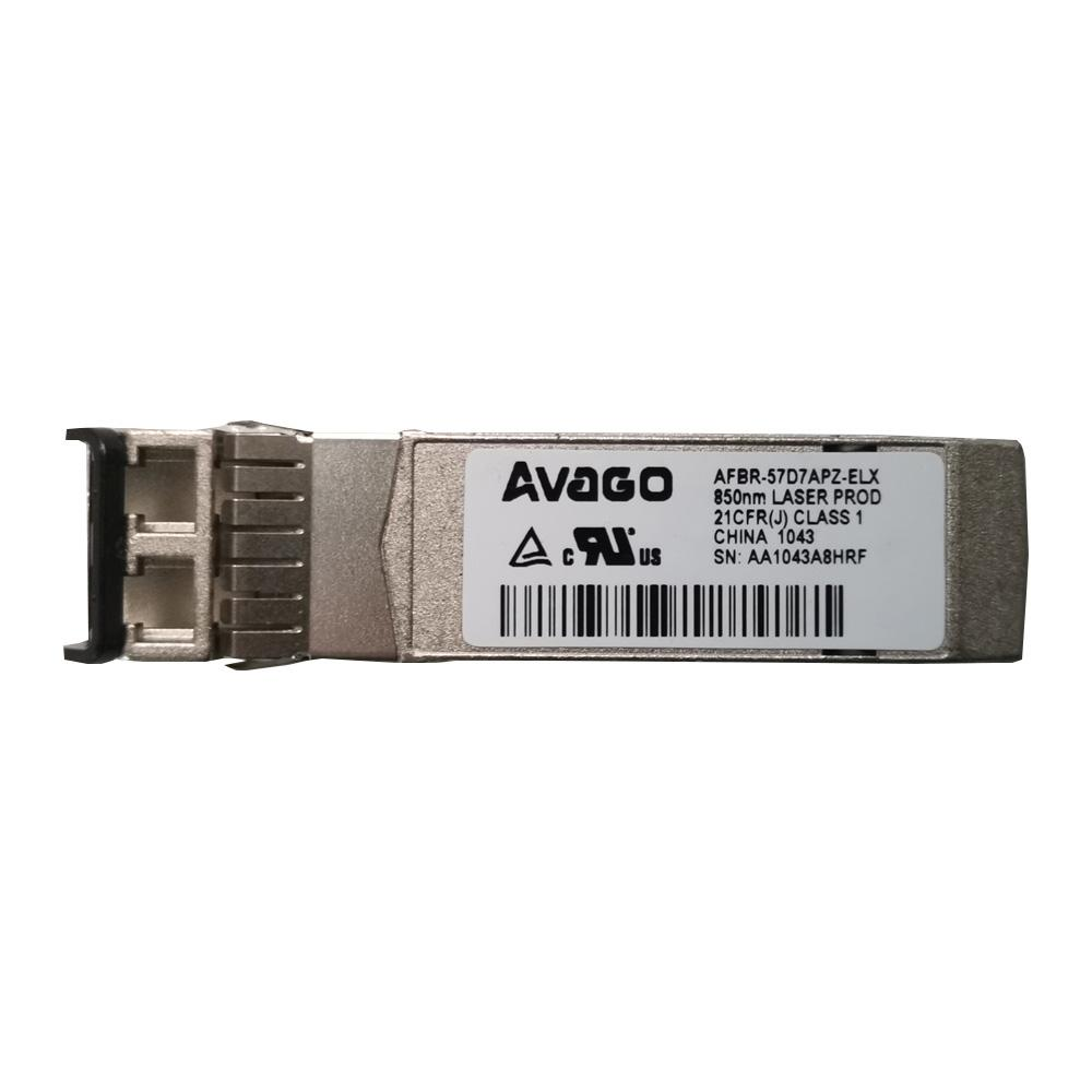 Avago AFBR-57D7APZ-ELX 8G FC SFP+ Short Range Multi-Mode Optical Transceiver