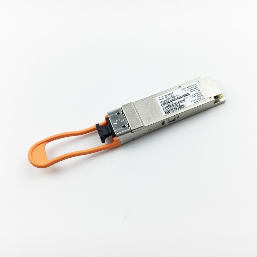 Juniper QSFPP-4X10GE-SR (740-054053) QSFP+ 4×10G SR Parallel Multi-Mode Optical Transceiver Module
