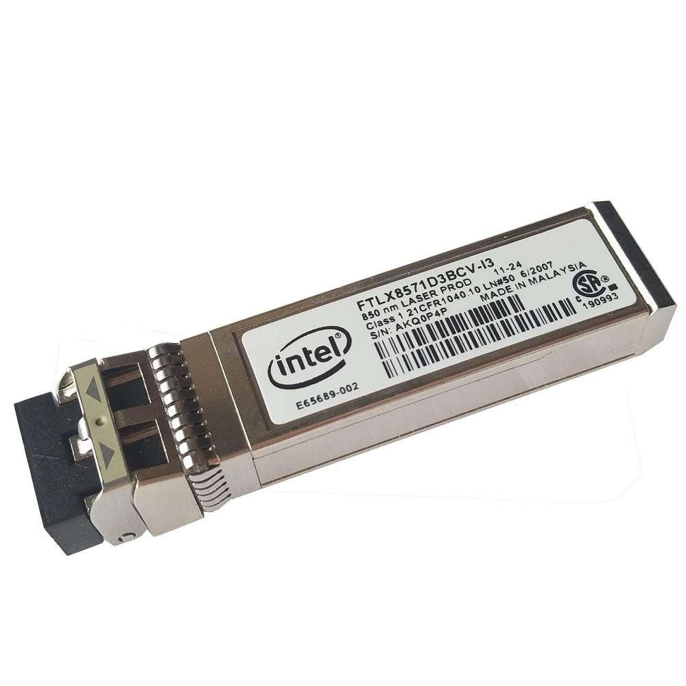 Intel FTLX8571D3BCV-I3 SFP+ 10GBASE-SR Single-Rate Multi-Mode Optical Transceiver Module