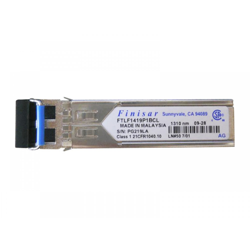 Finisar FTLF1419P1BCL 1000BASE-EX &amp; 2G FC SFP Transceiver