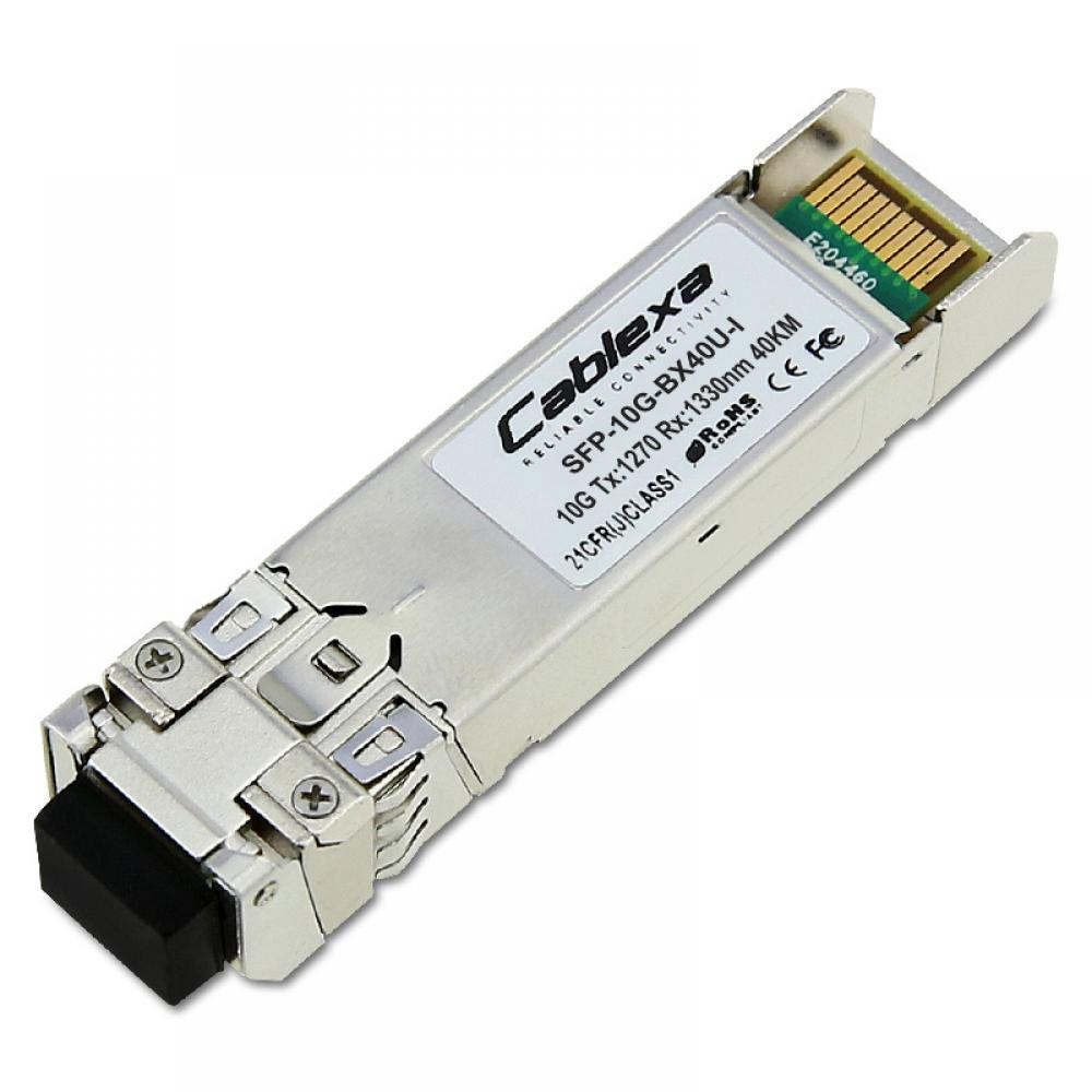 Cablexa SFP-10G-BX40U-I-XA BiDi SFP+ Optical Transceiver