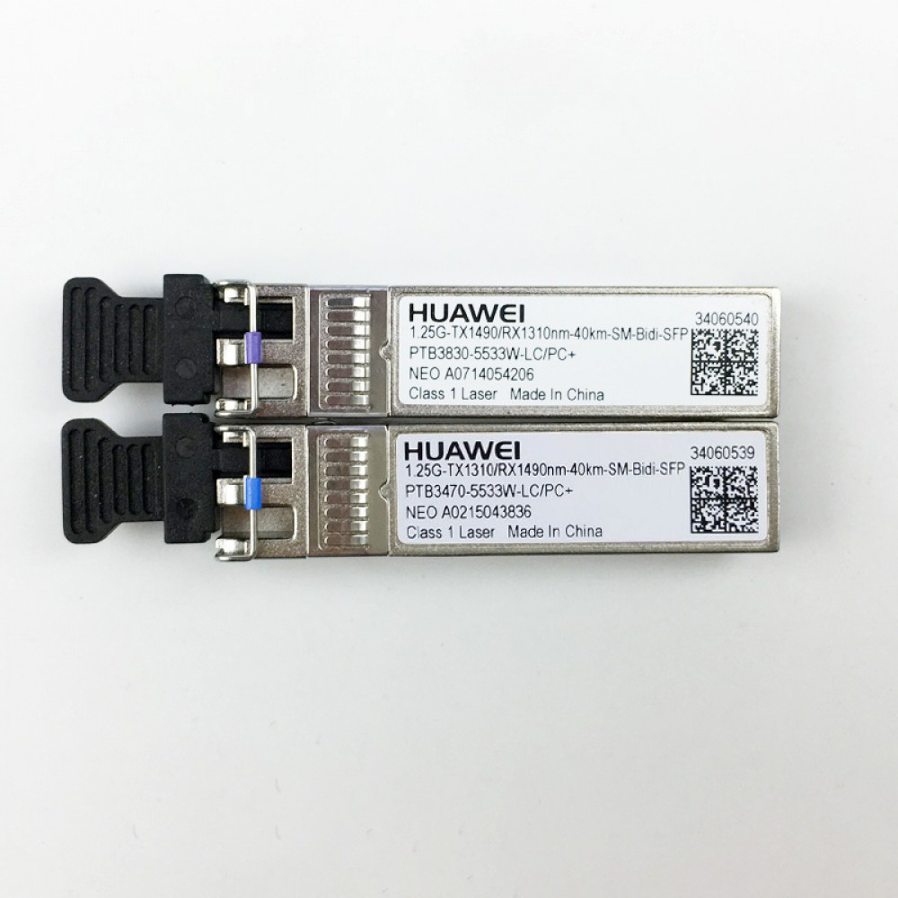 Huawei 1.25G BIDI eSFP Single-mode Optical Module 34060540
