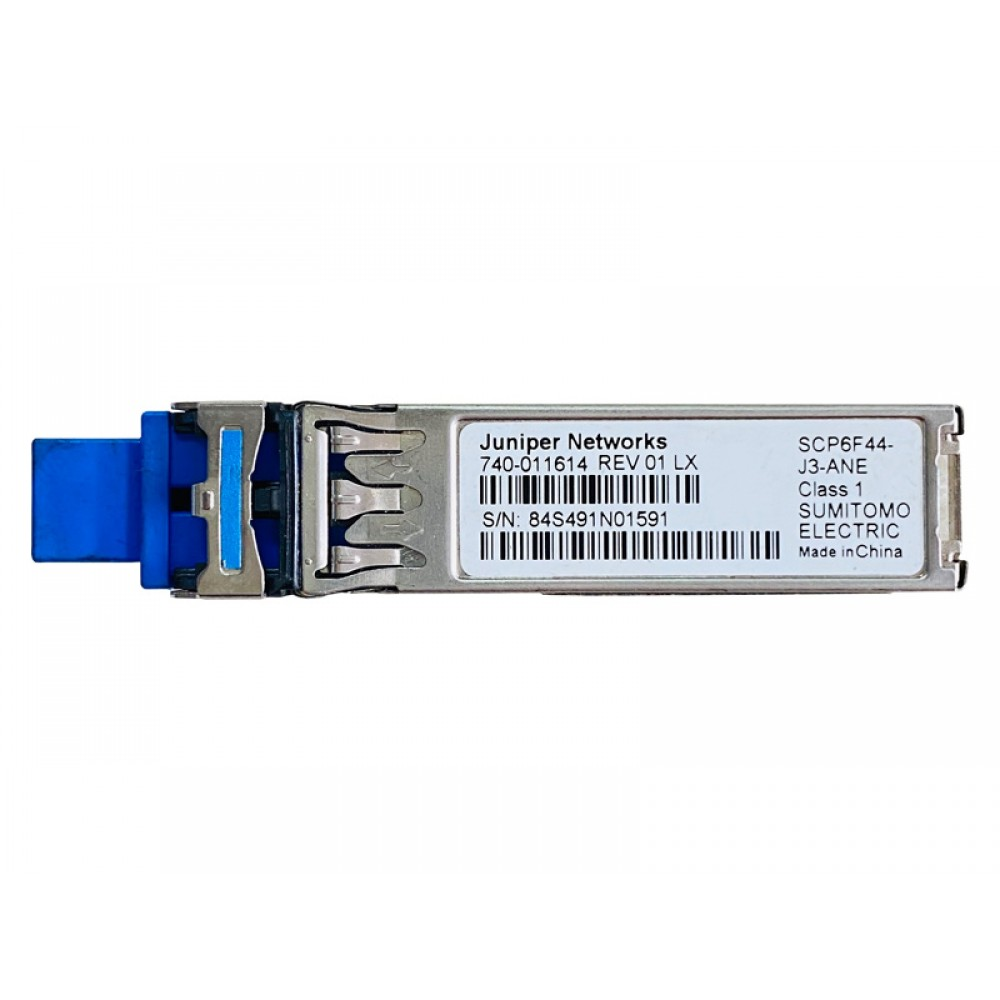 Juniper SRX-SFP-1GE-LX (740-011614) SFP 1000BASE-LX Gigabit Single-Mode Optical Transceiver for SRX Firewall