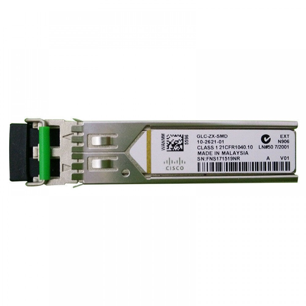 Cisco GLC-ZX-SMD 1000BASE-ZX SFP Transceiver