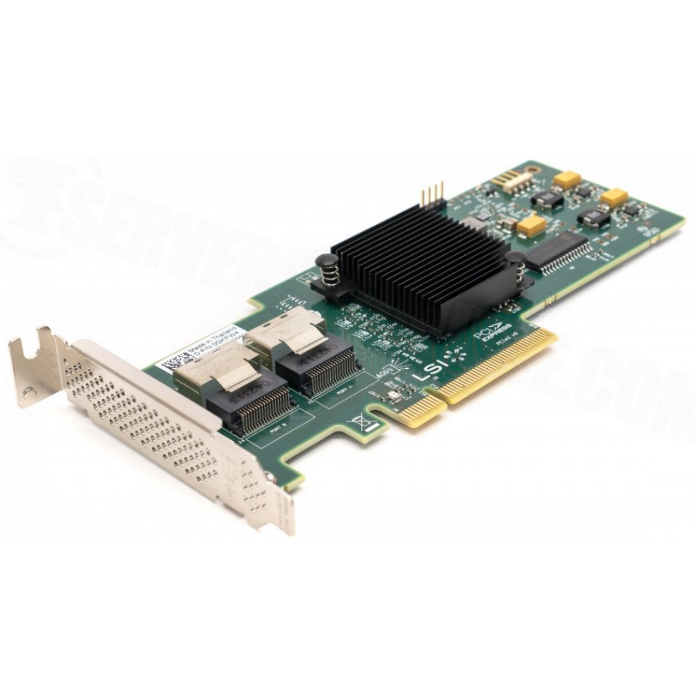 Broadcom LSI 9210‑8i PCIe2.0 IT‑Mode Internal‑Only SAS Host Bus Adapter