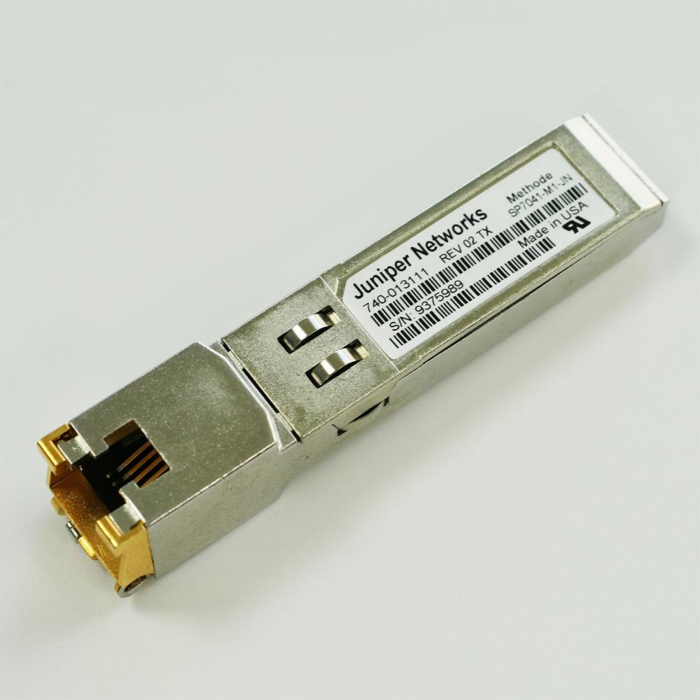 Juniper SRX-SFP-1GE-T (740-013111) SFP 10/100/1000BASE-T RJ45 Copper Transceiver for SRX Firewall