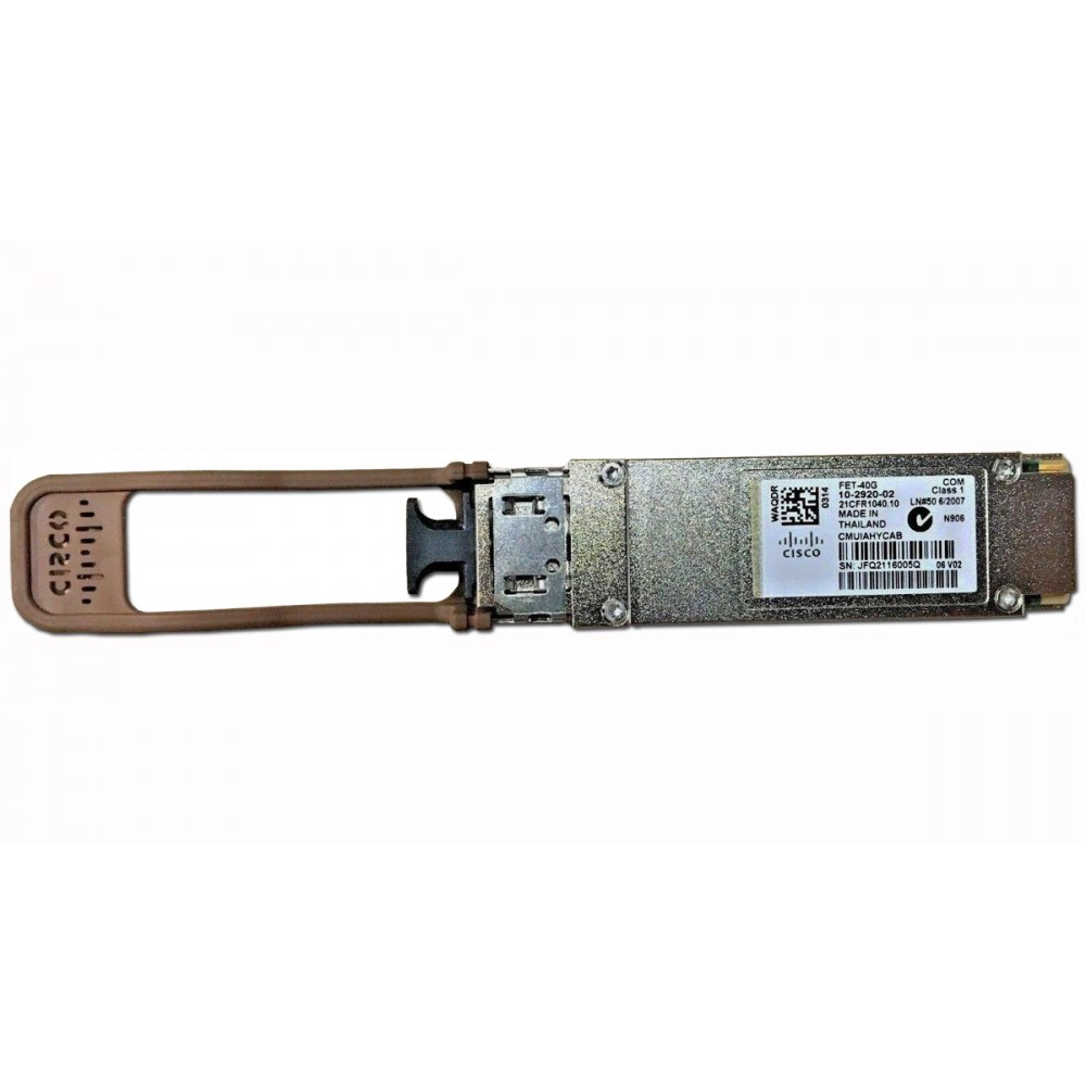 Cisco FET-40G Original QSFP Fabric Extender Transceiver