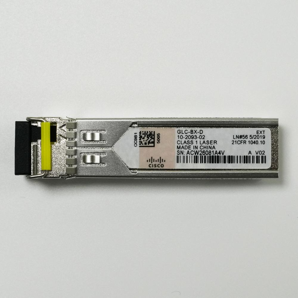 Cisco GLC-BX-D 1000BASE-BX10-D BiDi SFP Transceiver