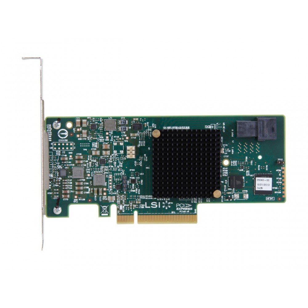 Broadcom LSI 9341‑4i PCIe3.0 MegaRAID RAID‑Mode SAS Storage Controller