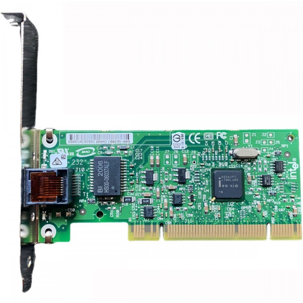 Intel PWLA8391GT PRO/1000 GT Single Gigabit RJ45 PCI Desktop Network Adapter (82541 Chip)