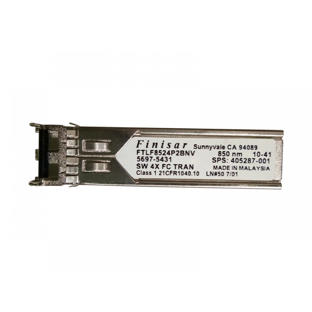 Finisar FTLF8524P2BNV 4G FC & Gigabit Ethernet SFP Transceiver